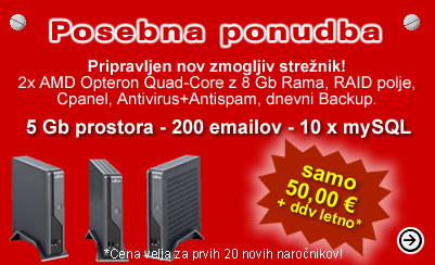 Akcija za nove naro�nike